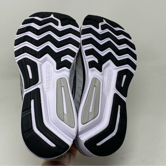 WOMEN'S SAUCONY RIDE 13, GREY/BLACK, 12 D WIDE - Picture 3 of 7